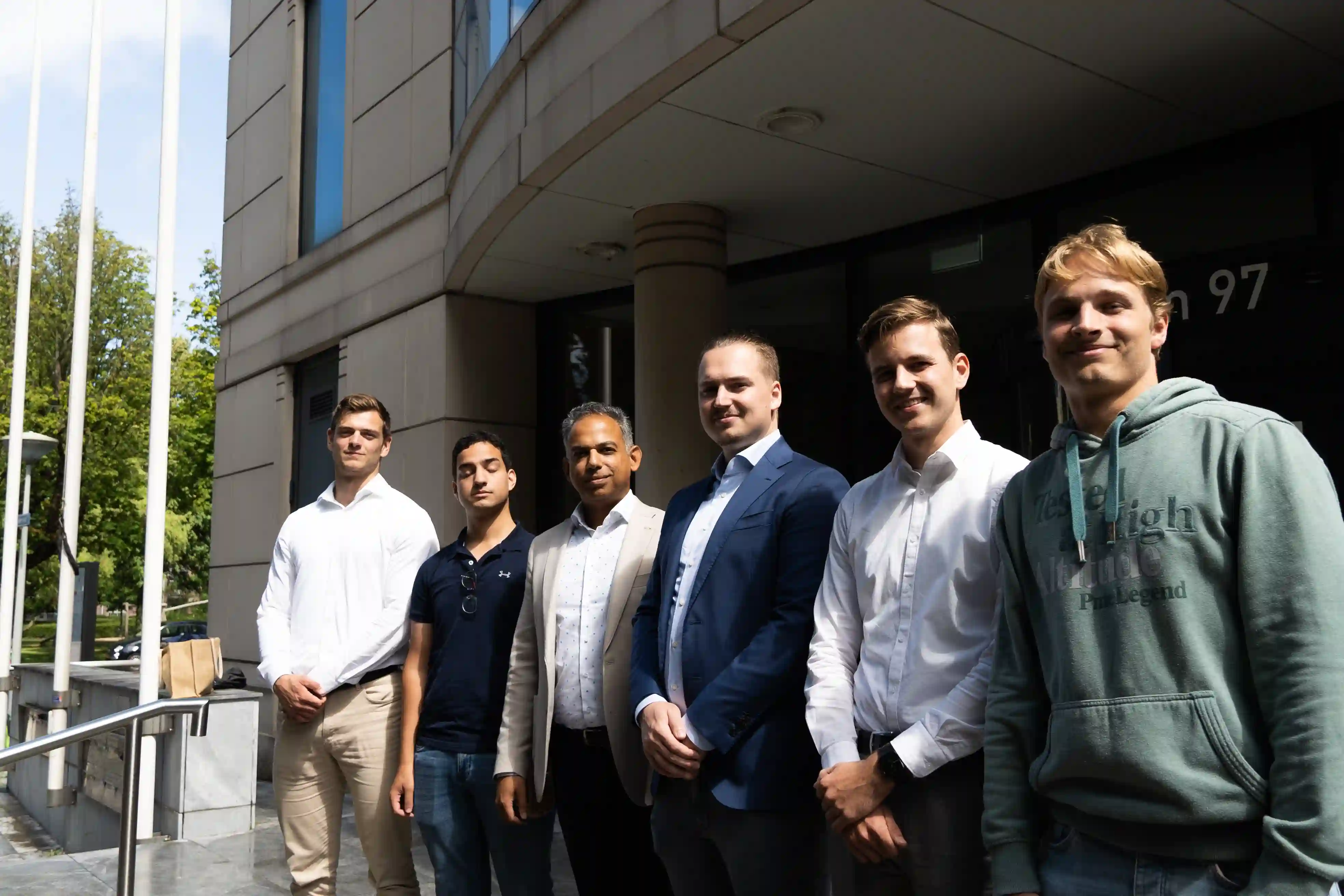 groepsfoto werknemers akida